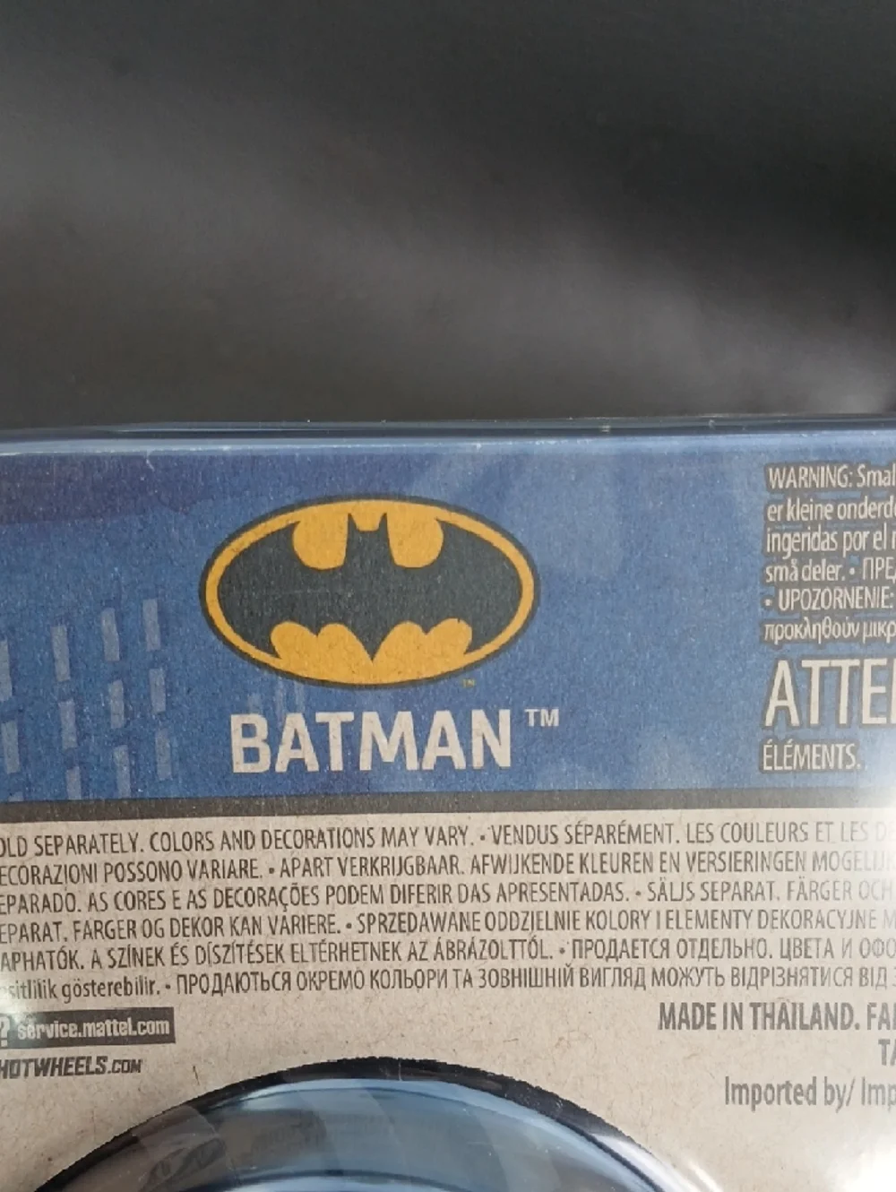 Batman Desert Camo Hot Wheels Monster Truck -1/24